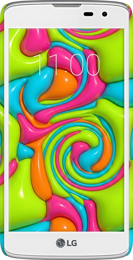 3D пластиковый глянцевый чехол Y2K Jelly Dream для LG K8 K350E - 6780c-297 изображение 