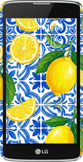 3D пластиковий матовий чехол Grocery Girl Italian Summer для LG K7 - 6766m-451 изображение 