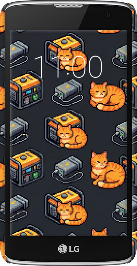 3D пластиковый матовый чехол Autonomous Zone для LG K7 - 6771m-451 изображение 