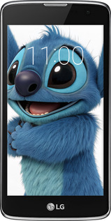 Силиконовый чехол Стич 1 для LG K7 - 6686u-451 изображение 
