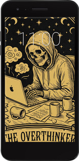 Силіконовий чехол The Overthinker для LG K8 2018 - 6774u-1384 изображение 