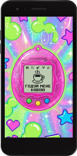 Силиконовый чехол Y2K Aesthetic Retro Pet: Годуй мене кавою для LG K8 2018 - 6784u-1384 изображение 