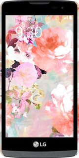 3D пластиковый матовый чехол № 5404 для LG Leon H324 - 5404m-403 изображение 