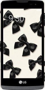 3D пластиковий матовий чехол Dark Coquette для LG Leon H324 - 6765m-403 изображение 