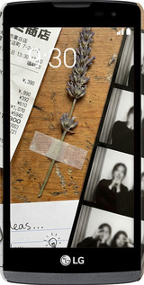 3D пластиковый матовый чехол Aesthetic Scrapbook Collage для LG Leon H324 - 6773m-403 изображение 