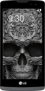 Силіконовий чехол skull-ornament для LG Leon H324 - 4101u-403 изображение 