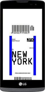 Силіконовий чехол New York для LG Leon H324 - 4861u-403 изображение 