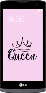 Силіконовий чехол Queen & King для неї для LG Leon H324 - 5520u-403 изображение 