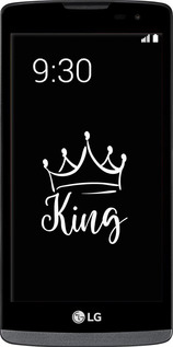 Силіконовий чехол Queen & King для нього для LG Leon H324 - 5521u-403 изображение 