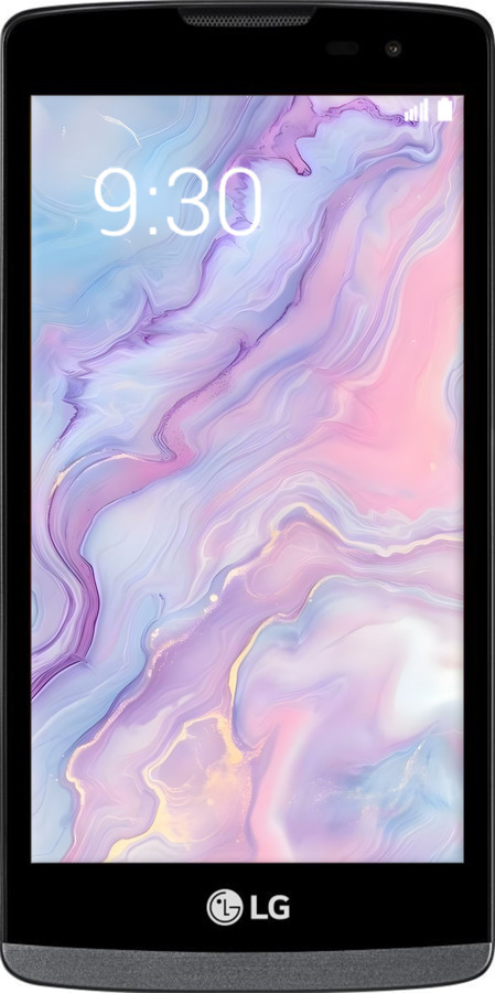 Силіконовий чехол Нежный мрамор для LG Leon H324 - 6310u-403 изображение 