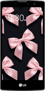 Силиконовый чехол Coquette Ribbons Dark Coquette для LG Magna H502F - 6767u-243 изображение 