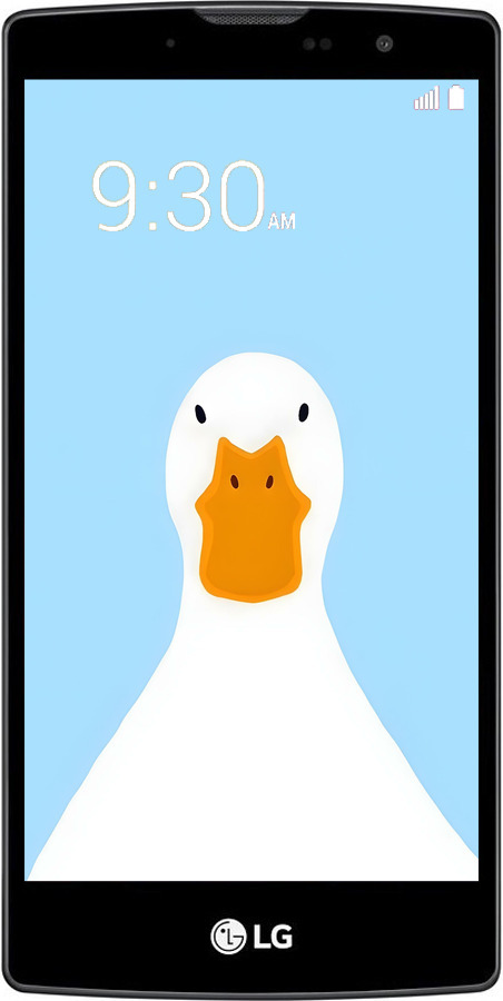 Силіконовий чехол Гусак для LG Magna H502F - 6350u-243 изображение 