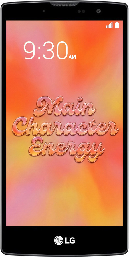 Силиконовый чехол Aura Gradient Main Character Energy Aesthetic Y2K для LG Magna H502F - 6783u-243 изображение 