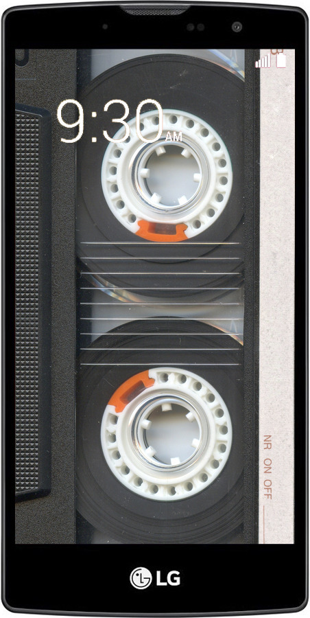 Силиконовый чехол Кассета для LG Magna H502F - 876u-243 изображение 