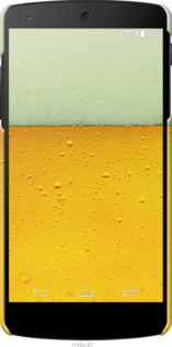 3D пластиковий глянцевий чехол Пиво для LG Nexus 5 - 1145c-57 изображение 