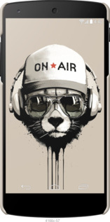 3D пластиковый глянцевый чехол On air для LG Nexus 5 - 4166c-57 изображение 