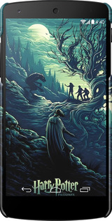 3D пластиковий матовий чехол Гаррі Поттер 3 для LG Nexus 5 - 6338m-57 изображение 