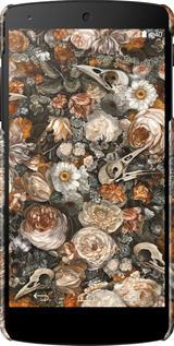 3D пластиковий глянцевий чехол У стилі бароко-похмурий для LG Nexus 5 - 6404c-57 изображение 