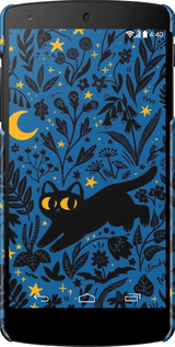 3D пластиковий глянцевий чехол Літня ніч для LG Nexus 5 - 6472c-57 изображение 