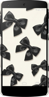 3D пластиковий глянцевий чехол Dark Coquette для LG Nexus 5 - 6765c-57 изображение 