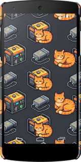 3D пластиковий глянцевий чехол Autonomous Zone для LG Nexus 5 - 6771c-57 изображение 