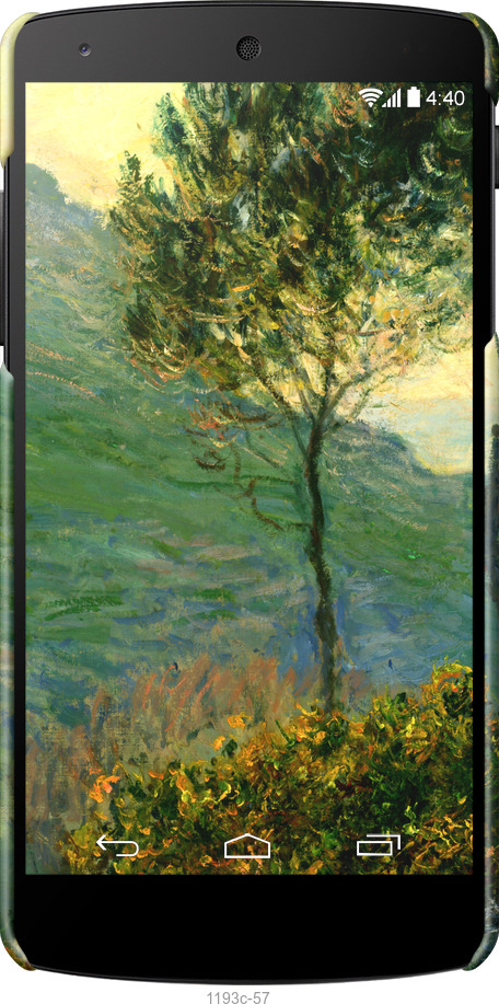 3D пластиковий глянцевий чехол Клод Моне для LG Nexus 5 - 1193c-57 изображение 