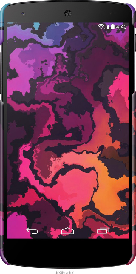 3D пластиковый глянцевый чехол № 5386 для LG Nexus 5 - 5386c-57 изображение 