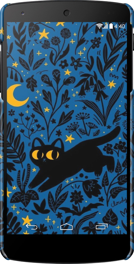 3D пластиковий глянцевий чехол Літня ніч для LG Nexus 5 - 6472c-57 изображение 