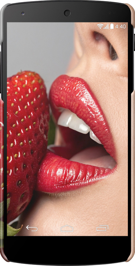 3D пластиковий глянцевий чехол Насолода для LG Nexus 5 - 6701c-57 изображение 
