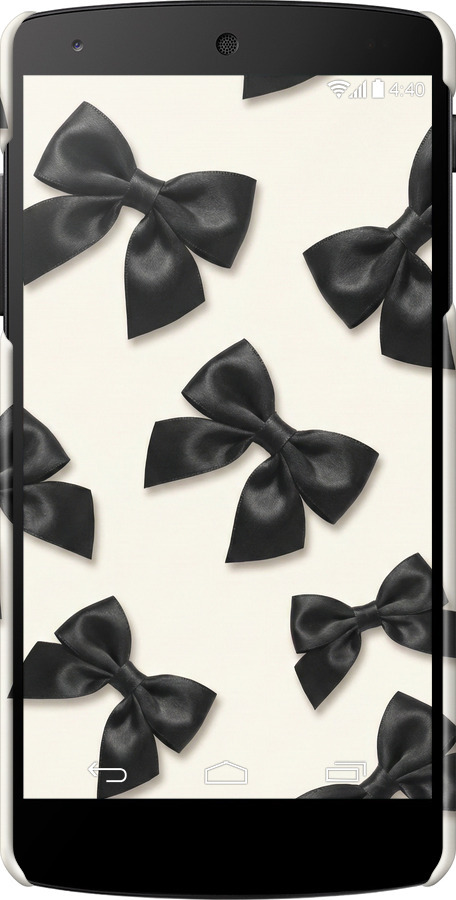 3D пластиковий глянцевий чехол Dark Coquette для LG Nexus 5 - 6765c-57 изображение 