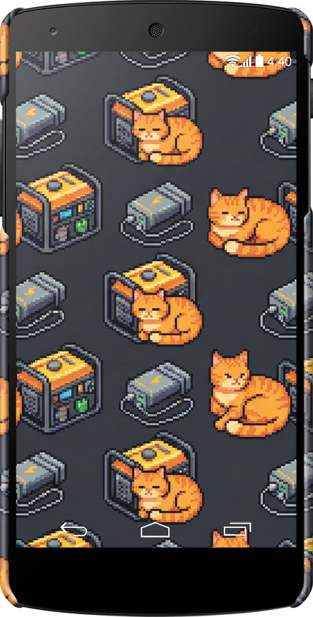 3D пластиковий глянцевий чехол Autonomous Zone для LG Nexus 5 - 6771c-57 изображение 