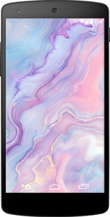 Силиконовый чехол Нежный мрамор для LG Nexus 5 - 6310u-57 изображение 