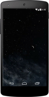 Силиконовый чехол Ночное небо для LG Nexus 5 - 6451u-57 изображение 