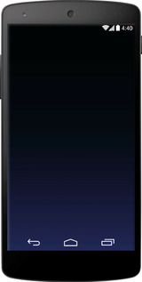 Силіконовий чехол Градієнт у темно-синьому стилі для LG Nexus 5 - 6542u-57 изображение 