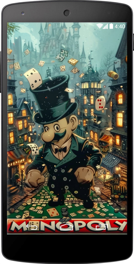 Силиконовый чехол Сказочный Monopoly для LG Nexus 5 - 6086u-57 изображение 