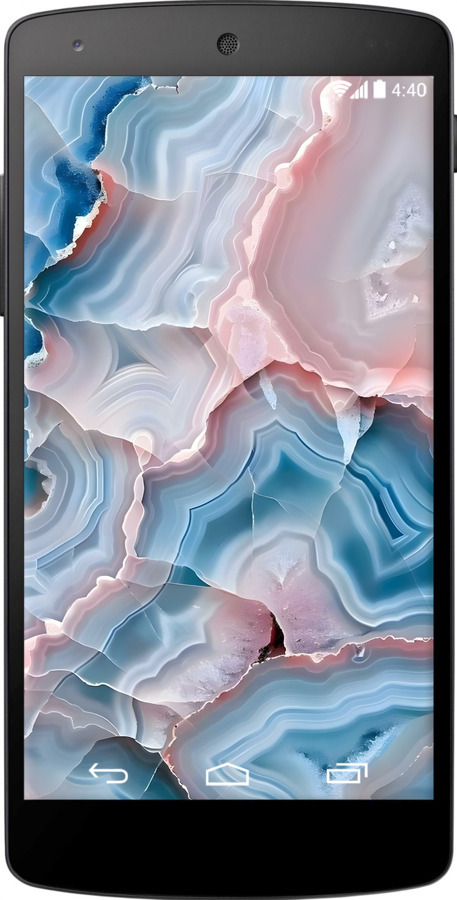 Силиконовый чехол Мрамор для LG Nexus 5 - 6306u-57 изображение 