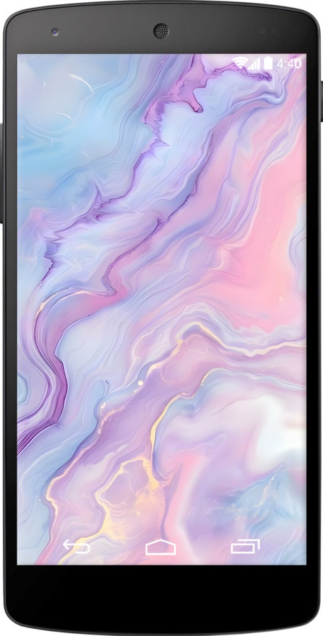 Силиконовый чехол Нежный мрамор для LG Nexus 5 - 6310u-57 изображение 