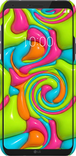 3D пластиковий матовий чехол Y2K Jelly Dream для LG Q6 - 6780m-1094 изображение 