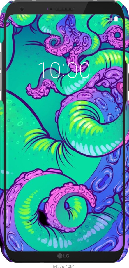 3D пластиковий матовий чехол № 5427 для LG Q6 - 5427m-1094 изображение 