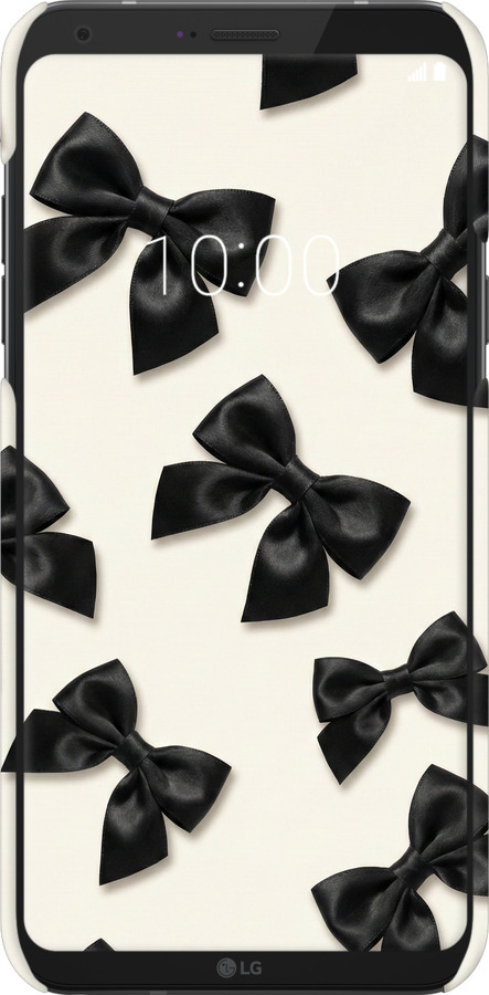 3D пластиковий матовий чехол Dark Coquette для LG Q6 - 6765m-1094 изображение 