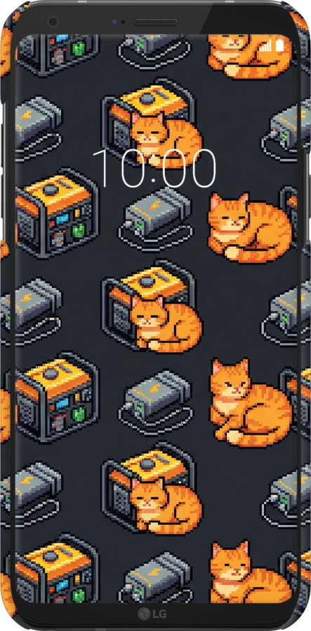 3D пластиковый матовый чехол Autonomous Zone для LG Q6 - 6771m-1094 изображение 