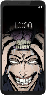 Силиконовый чехол Магическая Битва Kenjaku для LG Q6 - 6151u-1094 изображение 
