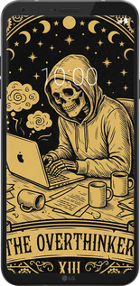 Силиконовый чехол The Overthinker для LG Q6 - 6774u-1094 изображение 