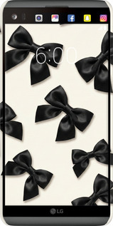 3D пластиковий матовий чехол Dark Coquette для LG V20 - 6765m-787 изображение 