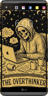 3D пластиковый матовый чехол The Overthinker для LG V20 - 6774m-787 изображение 
