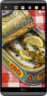 2D пластиковий чехол Vintage Sardine Tin Phone для LG V20 - 6772t-787 изображение 