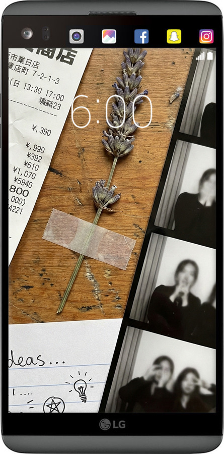 2D пластиковый чехол Aesthetic Scrapbook Collage для LG V20 - 6773t-787 изображение 