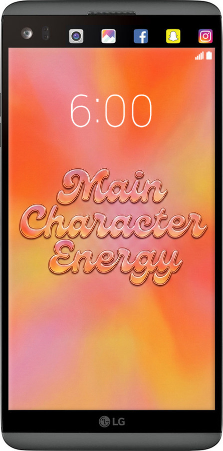 2D пластиковий чехол Aura Gradient Main Character Energy Aesthetic Y2K для LG V20 - 6783t-787 изображение 