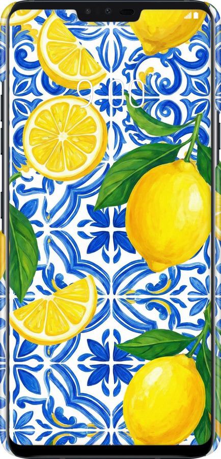 3D пластиковый матовый чехол Grocery Girl Italian Summer для LG V40 ThinQ - 6766m-1577 изображение 