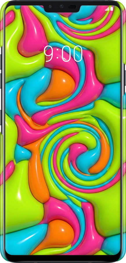 3D пластиковый матовый чехол Y2K Jelly Dream для LG V40 ThinQ - 6780m-1577 изображение 